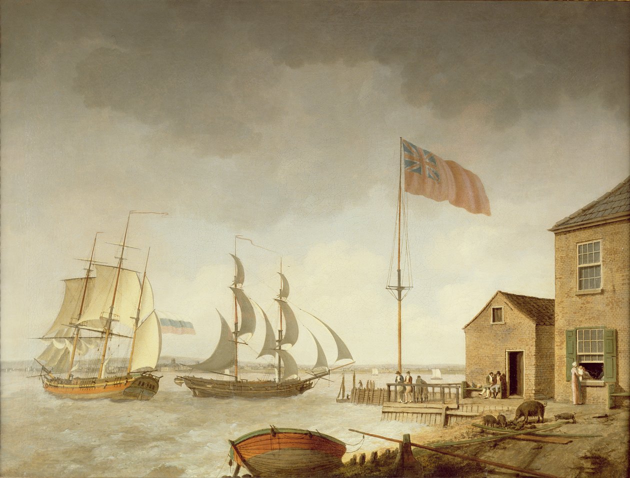 Baltský obchodník u Paullu, Hull od William Barton