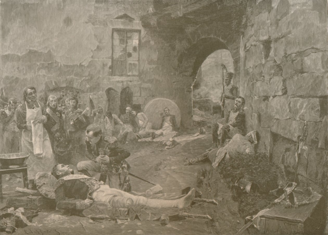 „Napoleon a maršál Lannes v Esslingu“, 1809, 1896 od William Baxter Palmer Closson