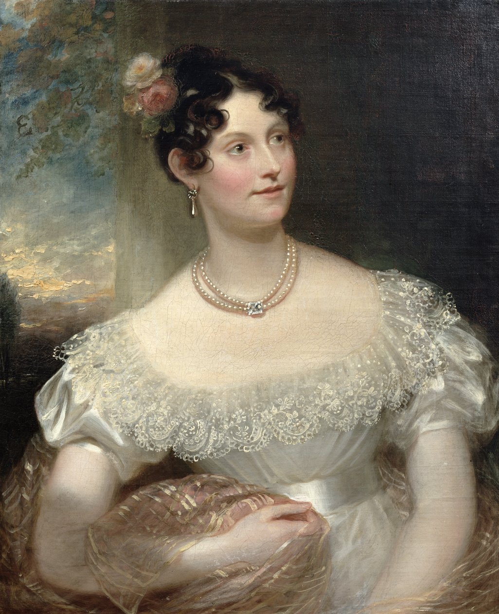 Agnes Beresford, kolem roku 1805 od William Beechey