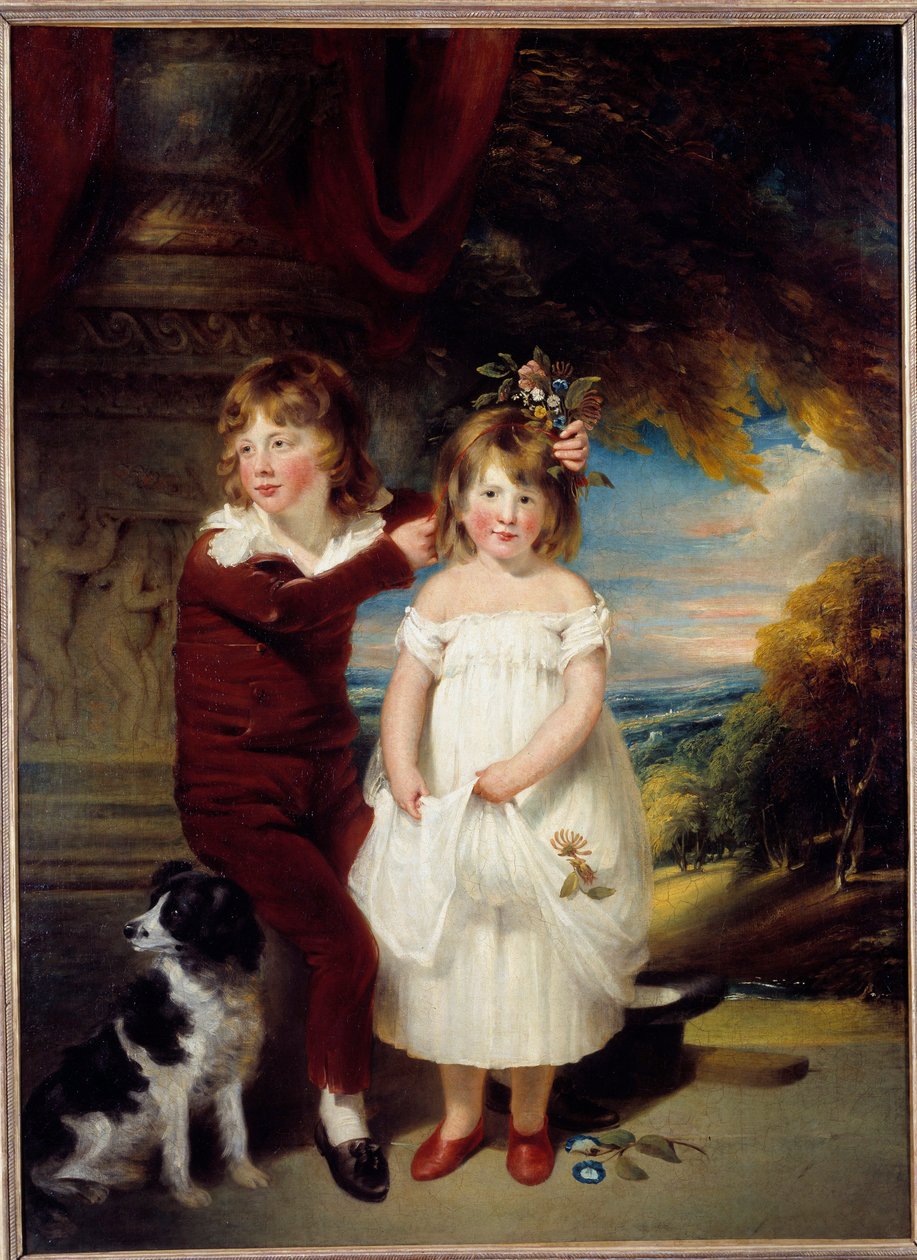 Bratr a sestra Obraz William Beechey (1753-1839) Sun. 1,67x1,23 m od William Beechey