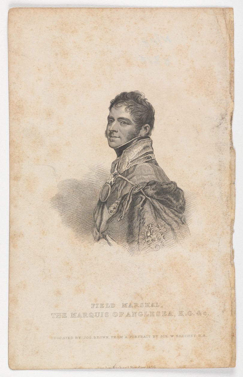 ?Polní maršál Markýz z Anglesea K.G. & C.?, 1820 od William Beechey