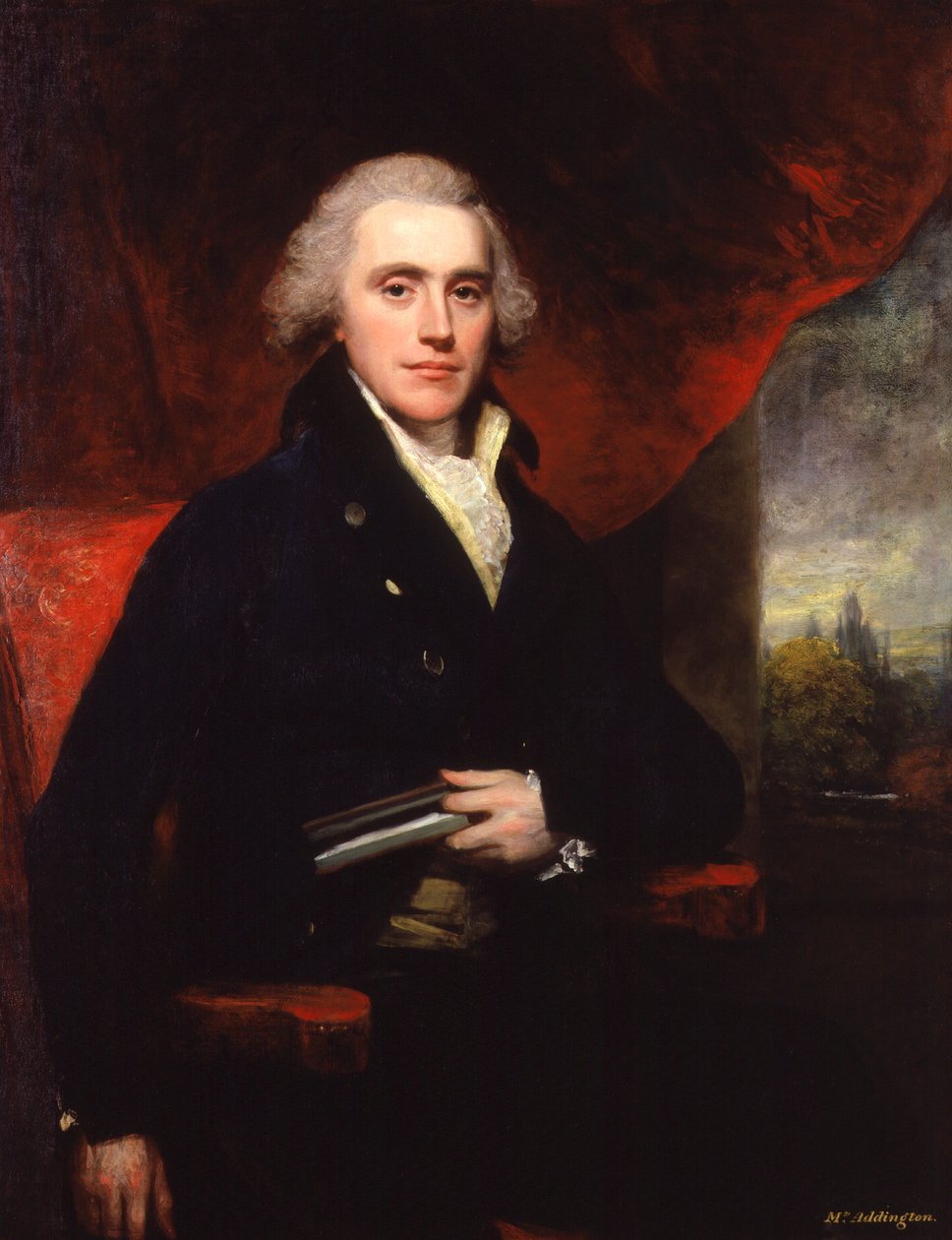 Henry Addington, 1. vikomt Sidmouth (rytina z roku 1803) od William Beechey