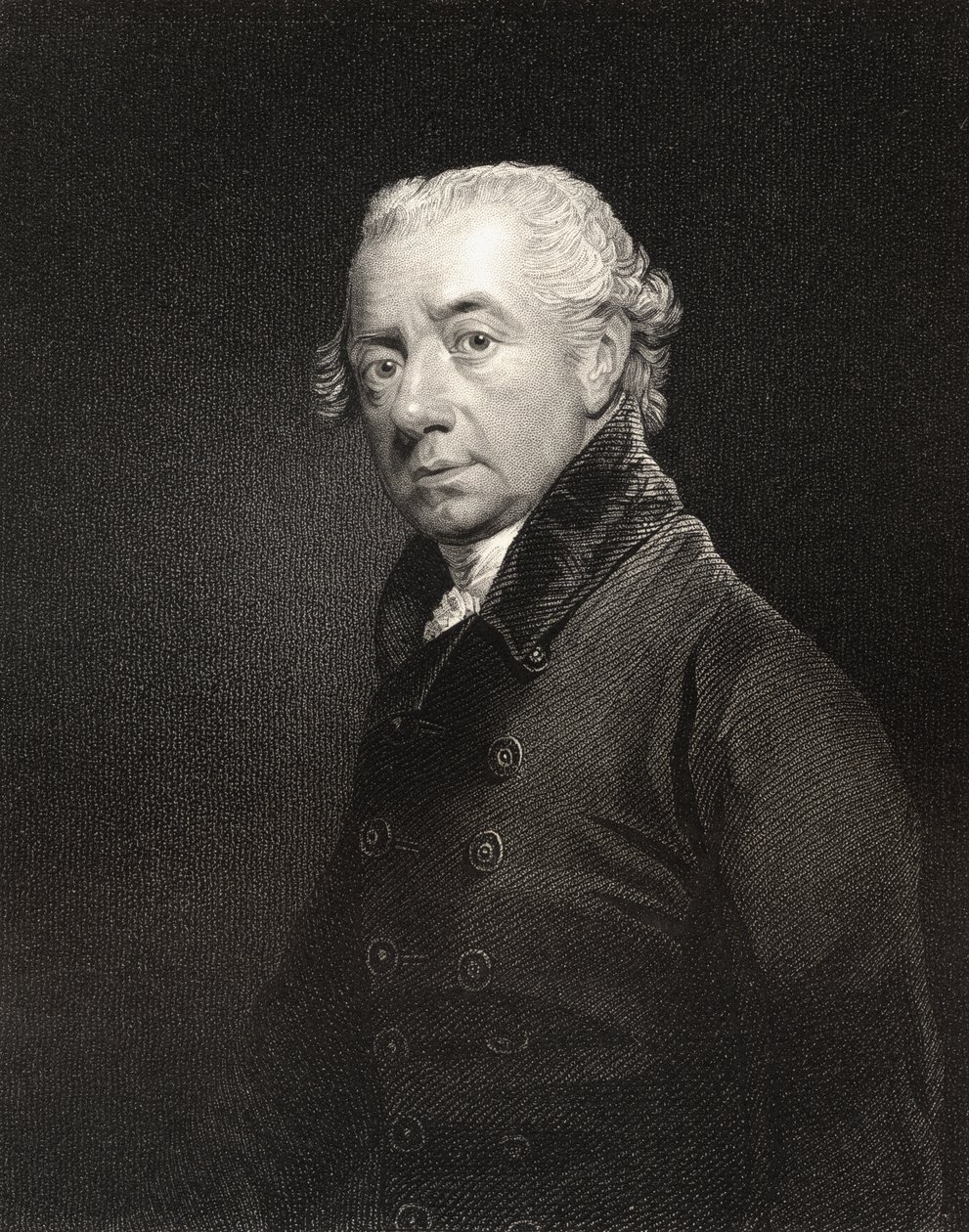 John Heaviside, vyrytý Johnem Cochranem (fl. 1821-65), z 