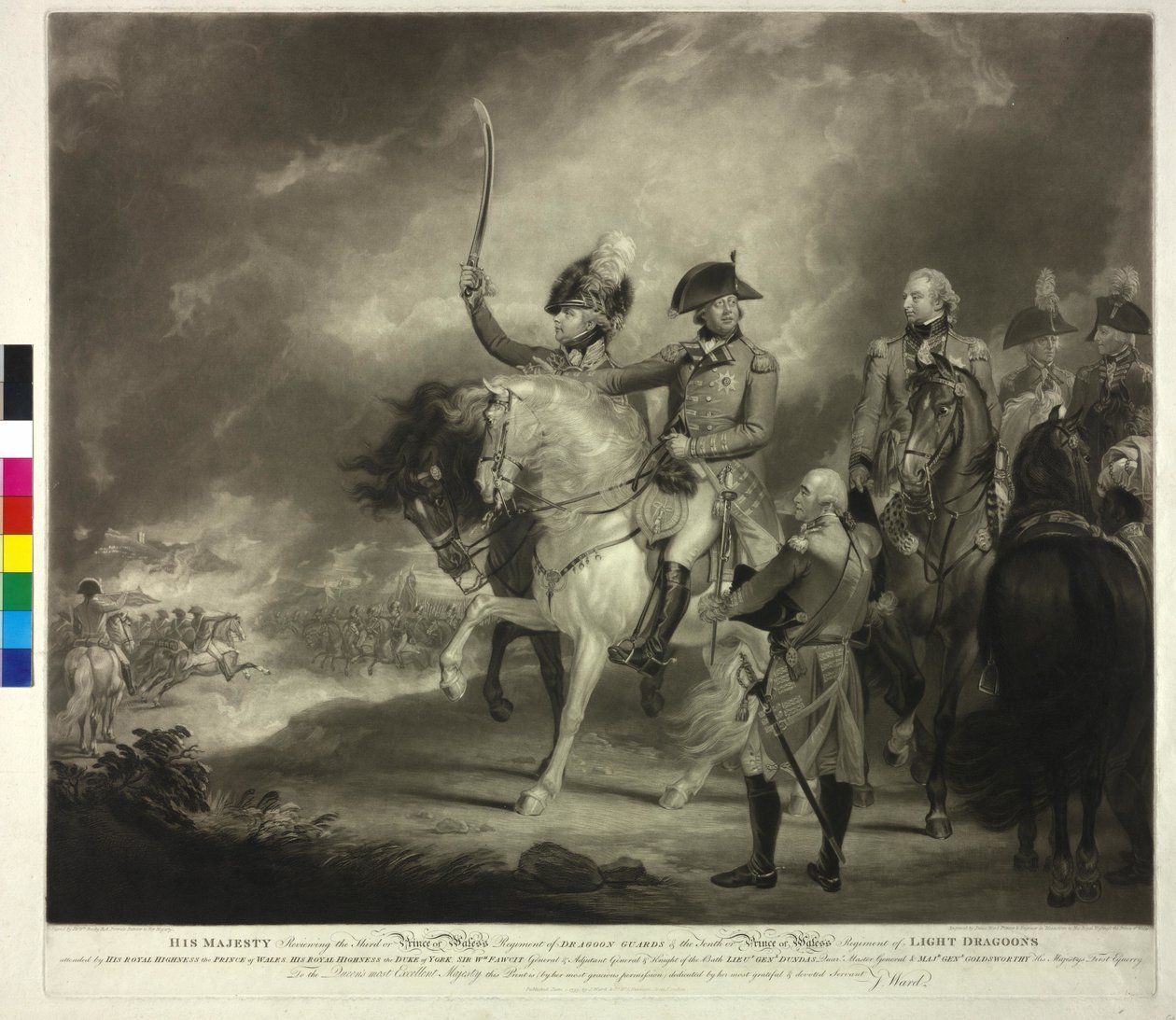 Anglický král George III od William Beechey