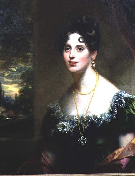 Mary Martha Beresford, sestra Agnes, Lady FitzHerbert, kolem roku 1805 od William Beechey