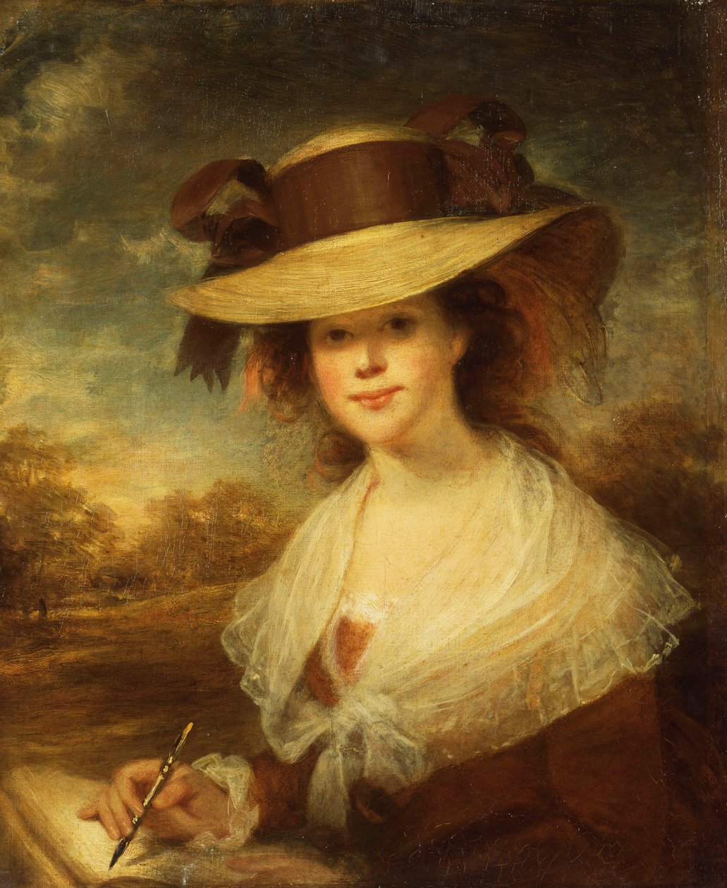 Portrét lady Beechleyové, umělcovy manželky, od William Beechey