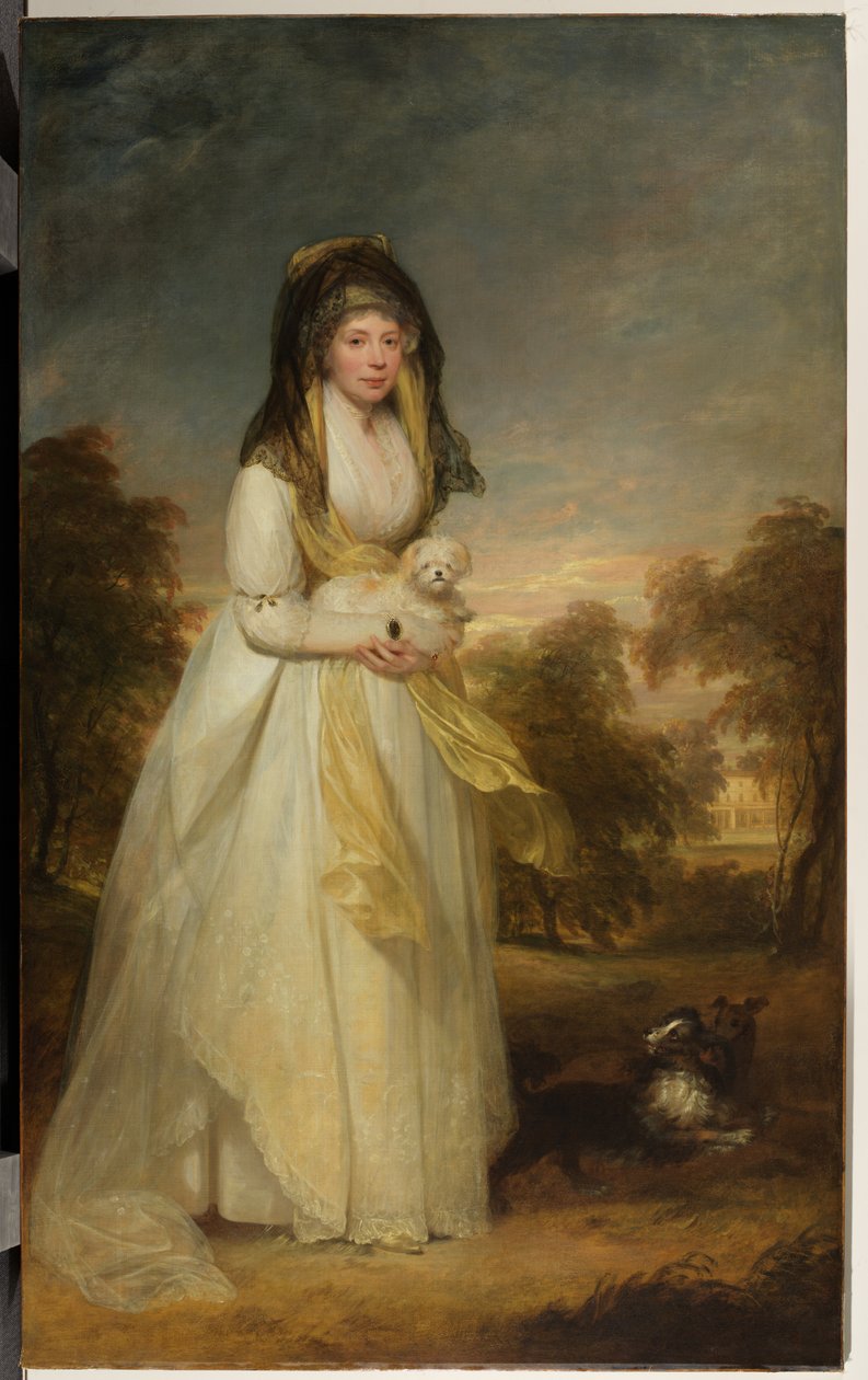 Portrét královny Charlotte (1744-1818) od William Beechey