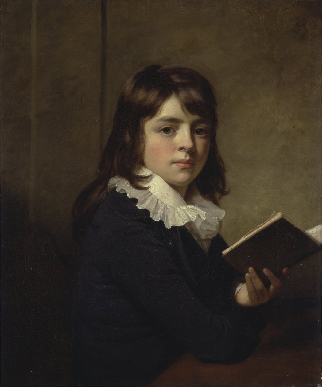 Portrét chlapce, kolem roku 1790 (olej na plátně) od William Beechey