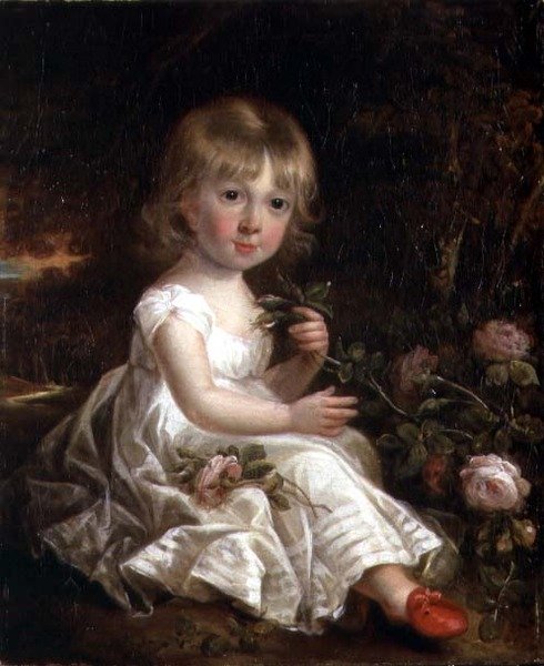 Portrét mladé dívky (olej na plátně) od William Beechey
