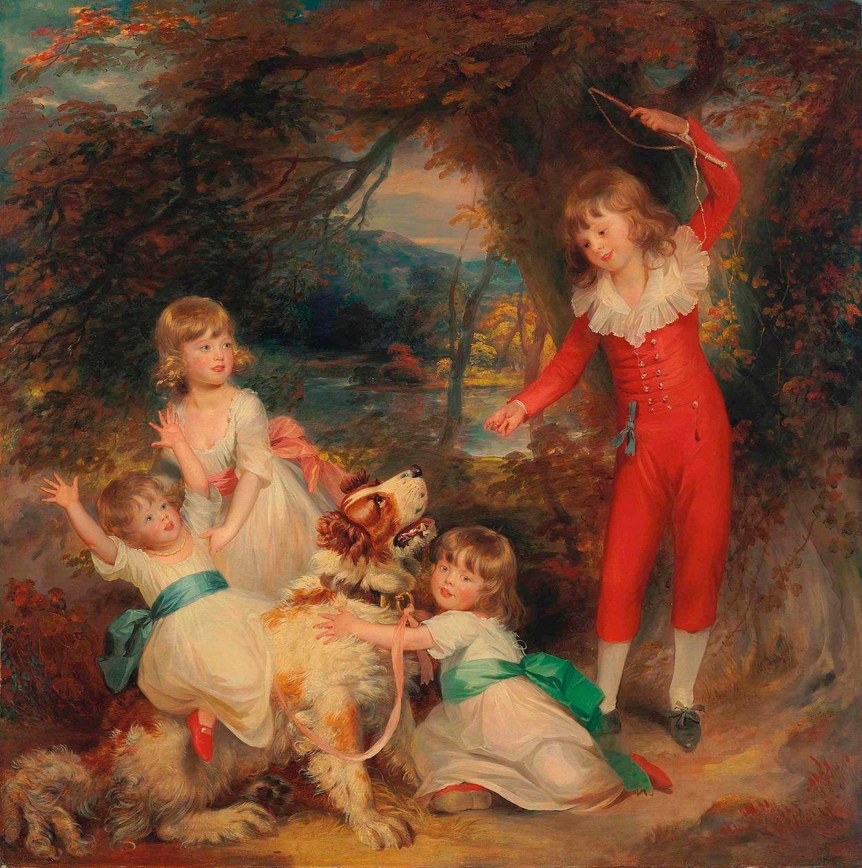 Děti Dashwoodovy od William Beechey