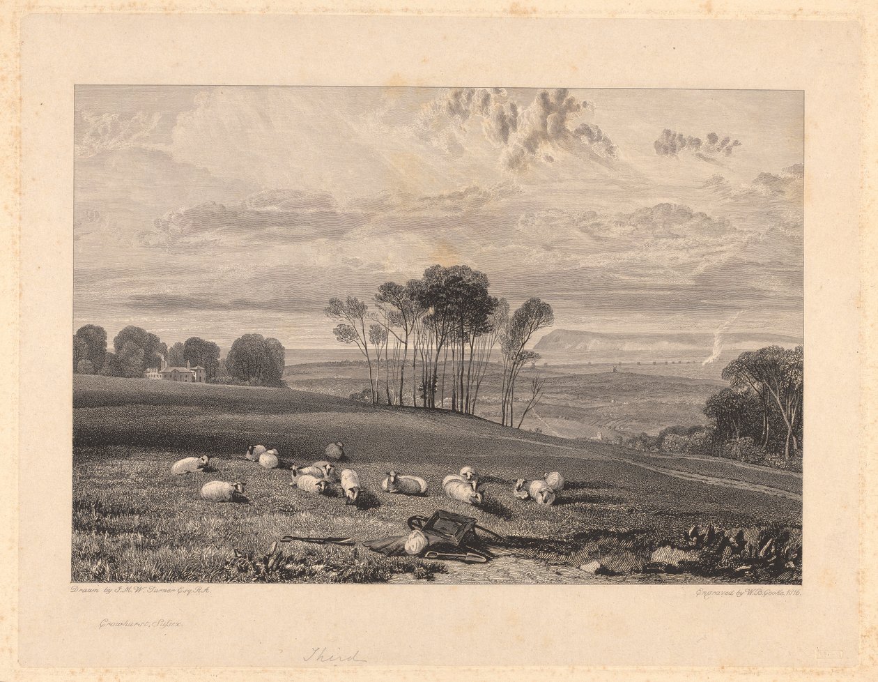 Crowhurst, Sussex od William Bernard Cooke