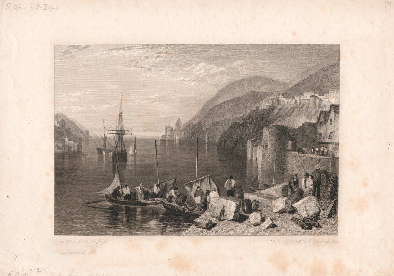 Dartmouth, Devon od William Bernard Cooke