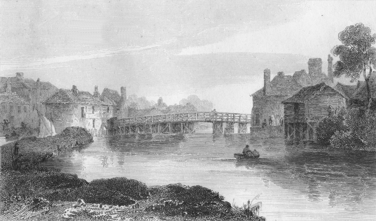 Etonský most, 1809 od William Bernard Cooke