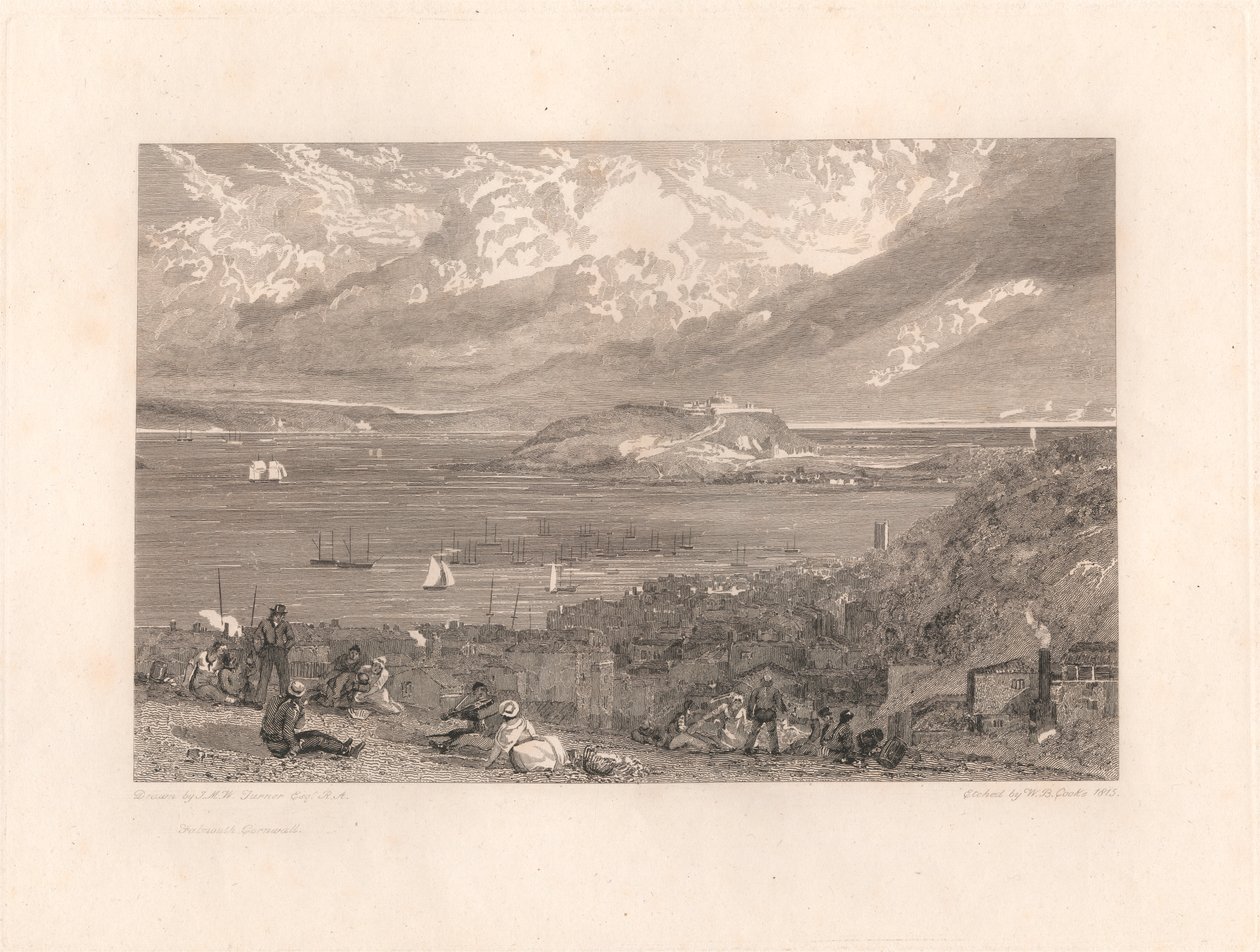 Falmouth, Cornwall od William Bernard Cooke