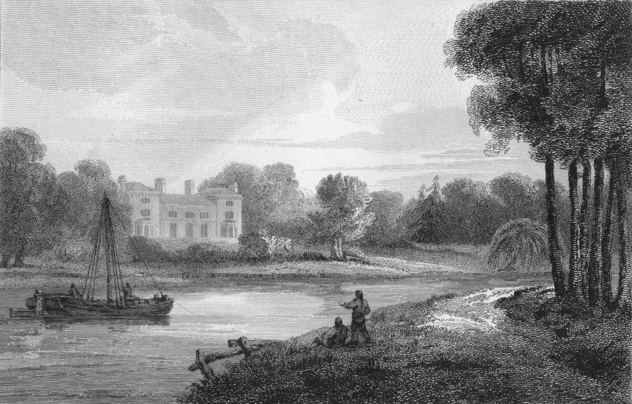 Lady Sullivans Villa, 1809 od William Bernard Cooke