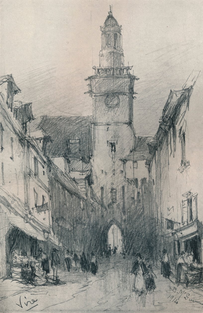 Vire, Normandie, c1900 1914-1915. od William Bingham McGuinness