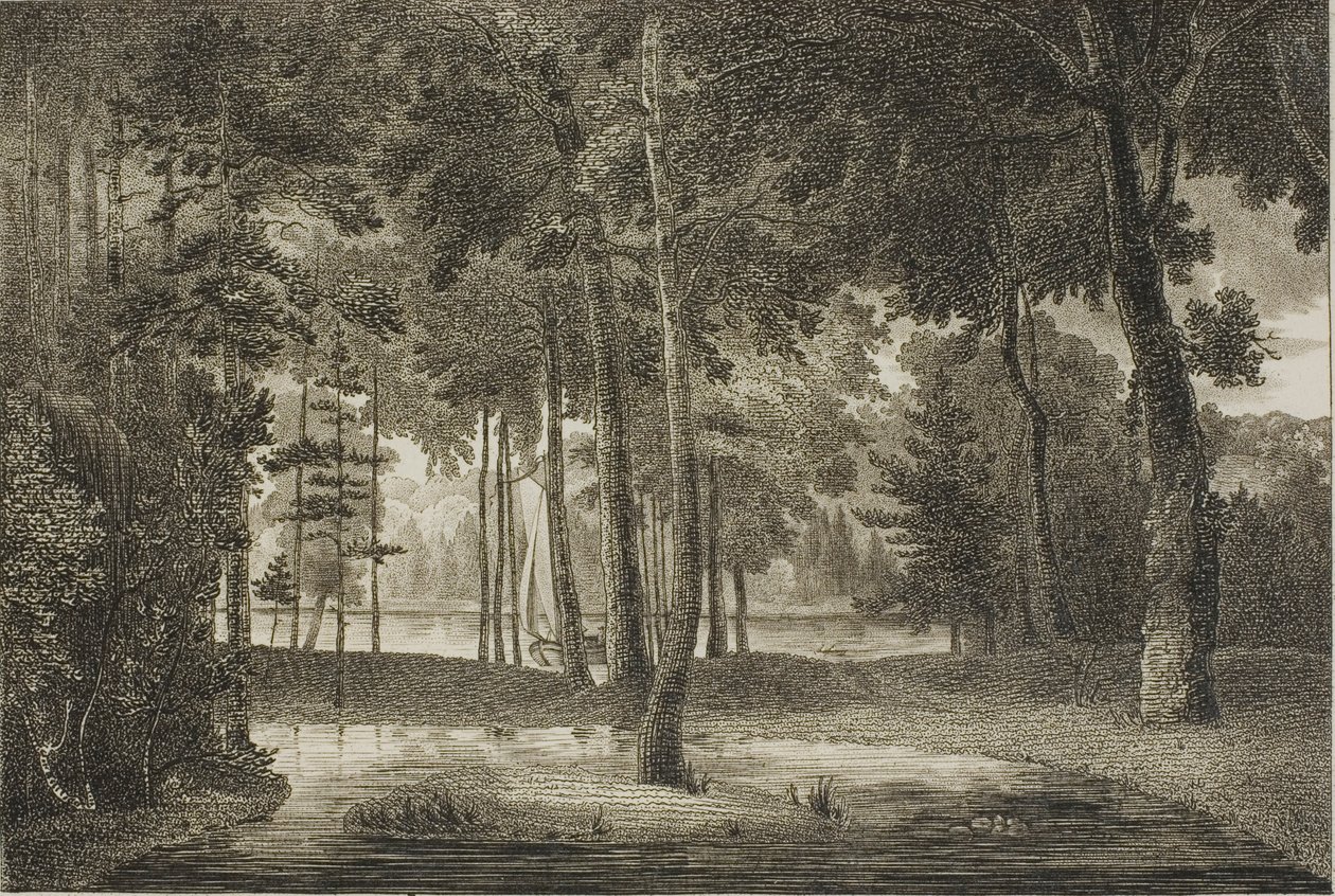 Pohled z Elysian Bower od William Birch