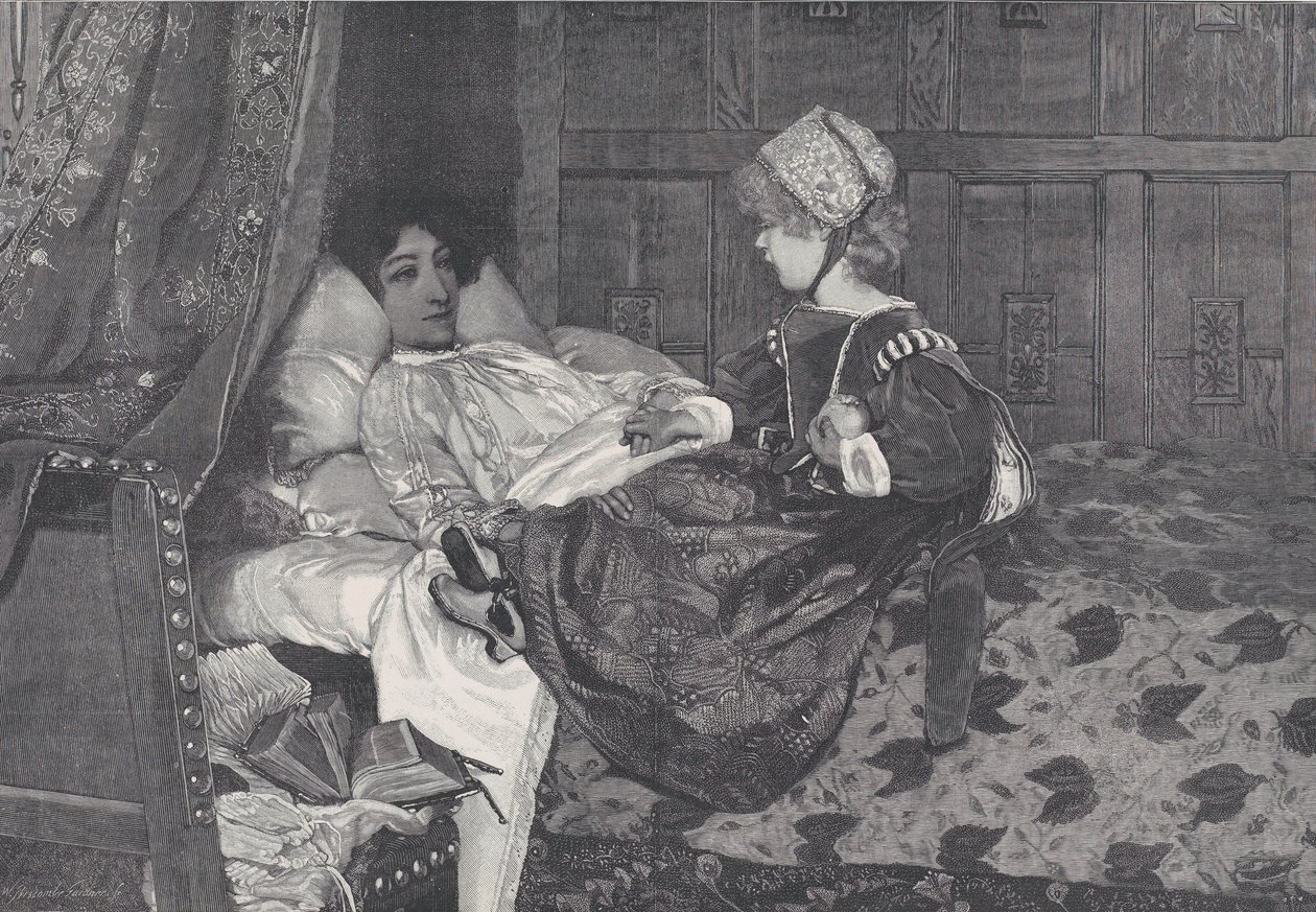 Vždy vítejte, z Illustrated London News, 19. května 1888. od William Biscombe Gardner