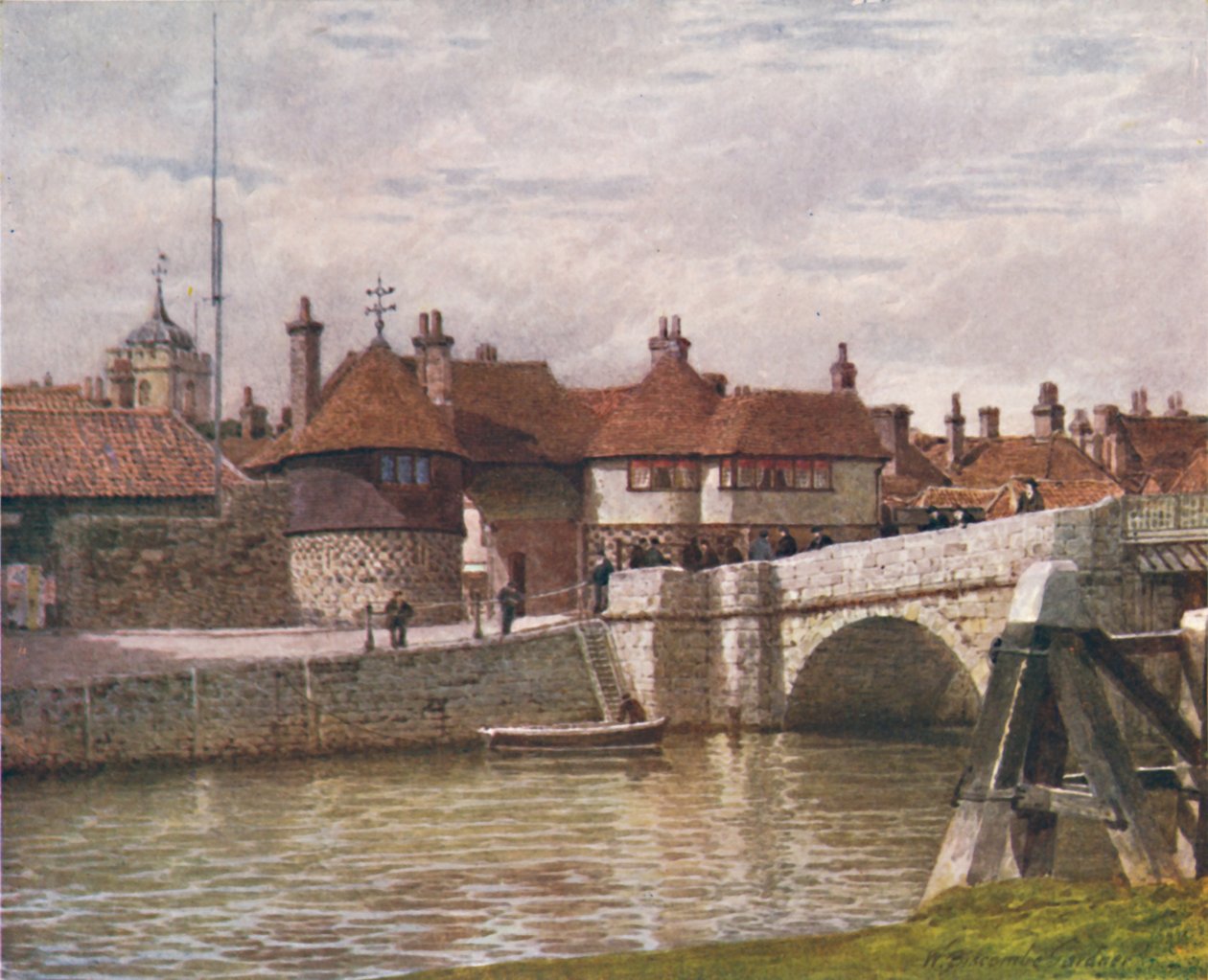Barbican, Sandwich, 1907 od William Biscombe Gardner