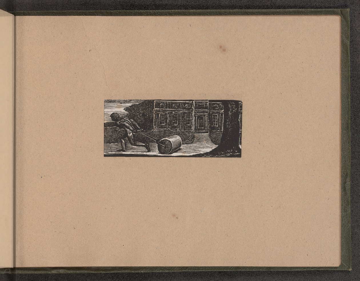 „Vojící se kámen je vždy holý od mechu“, 1821. od William Blake