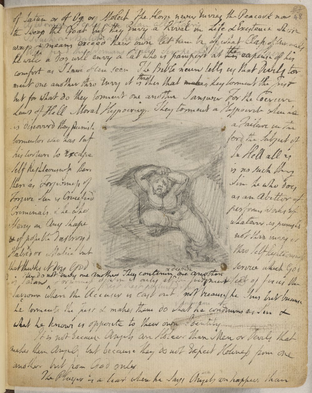 Přidat. 49460, f.48 Emblem 59: Bojující postava, z 