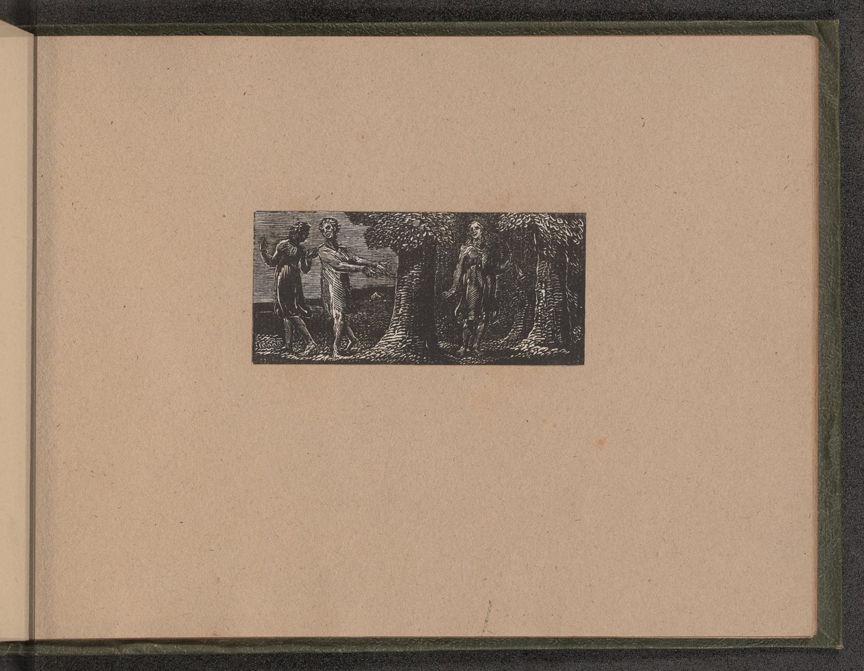 Colinet zesměšňovaný dvěma chlapci od William Blake