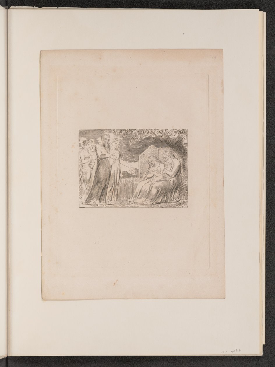 Každý muž mu také dal kus peněz, 1825. od William Blake