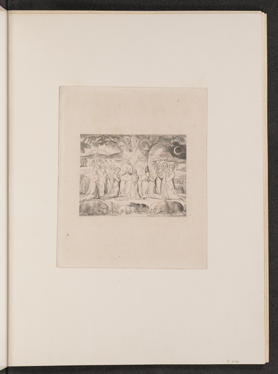 Job a jeho rodina od William Blake