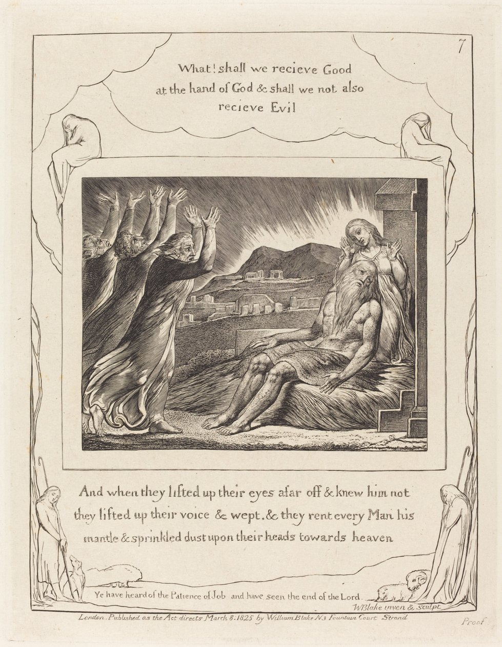 Jobovi utěšitelé od William Blake