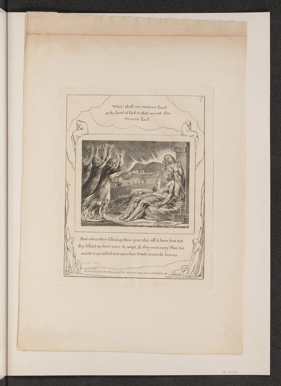 Jobovi utěšitelé, 1825. od William Blake
