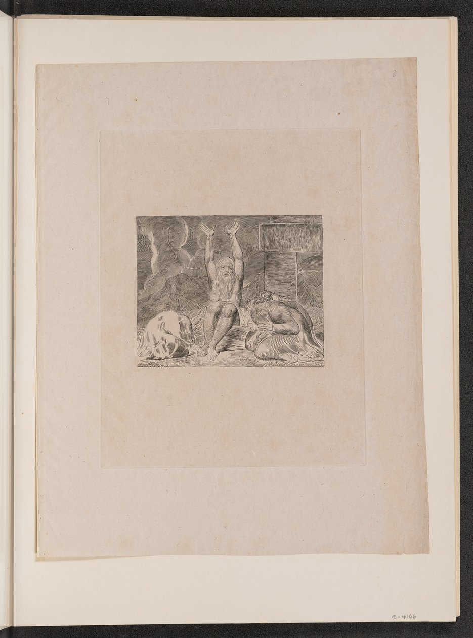 Jobovo zoufalství, 1825. od William Blake