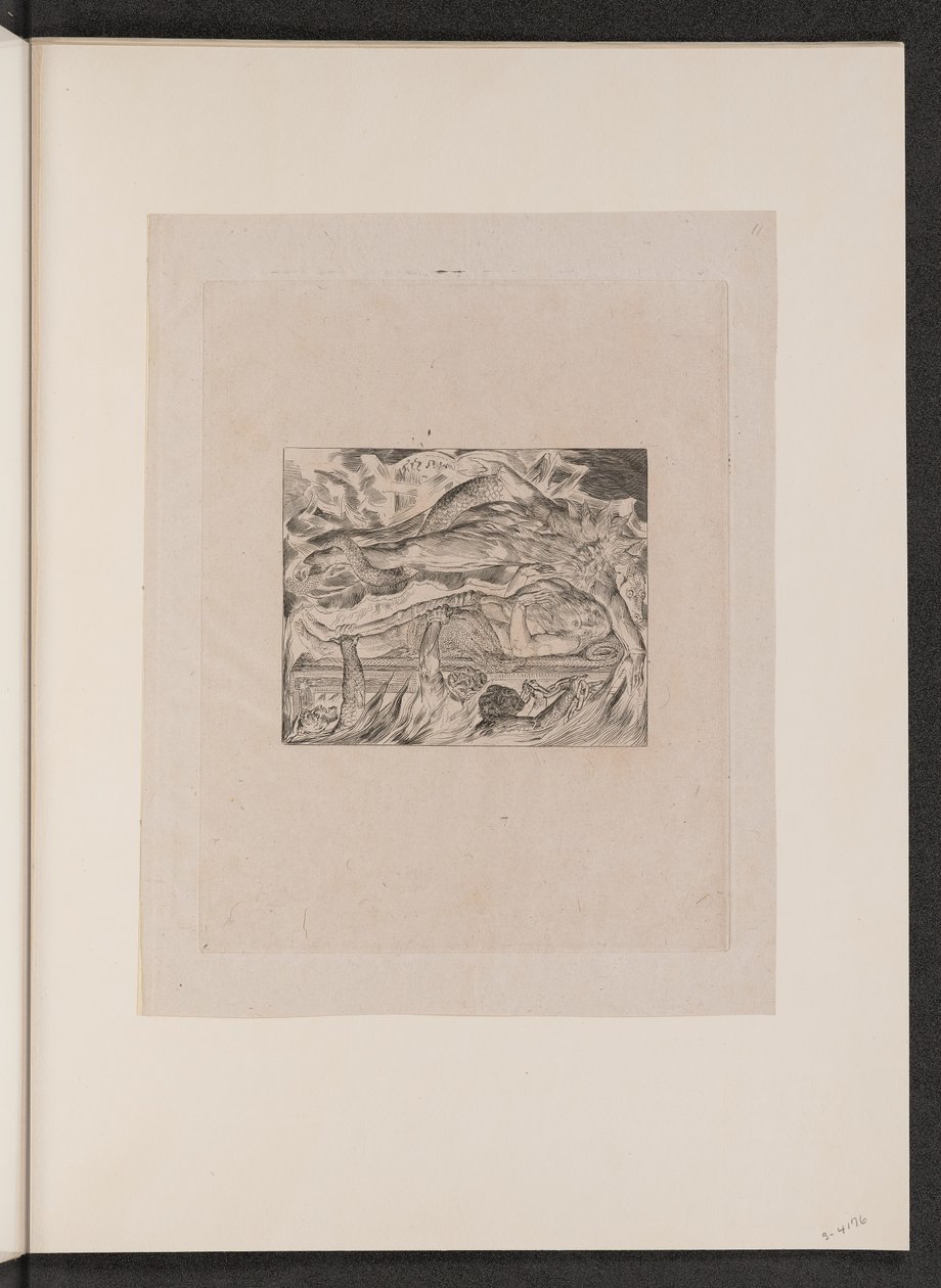 Jobovy zlé sny, 1825. od William Blake