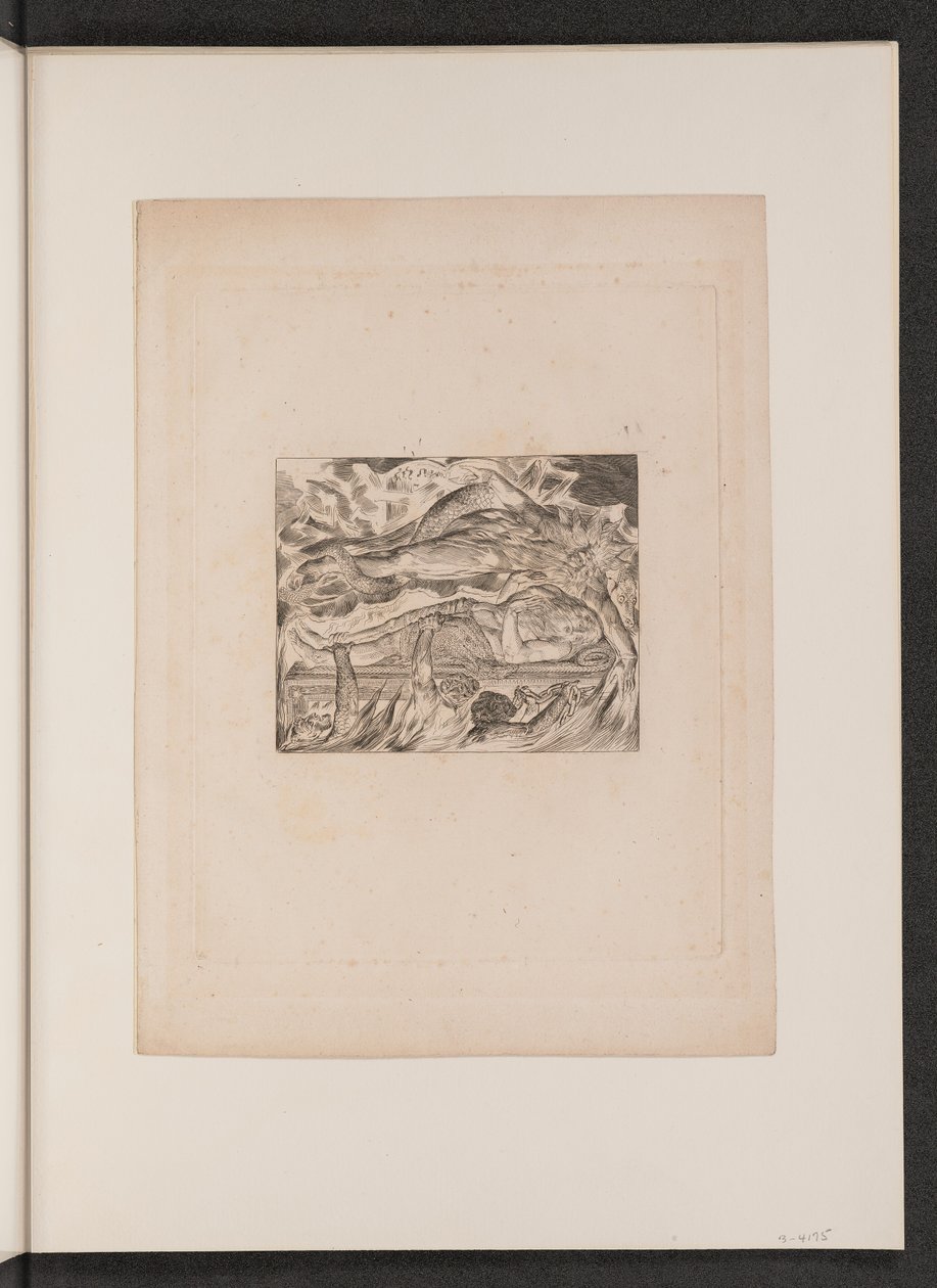 Jobovy zlé sny, 1825. od William Blake