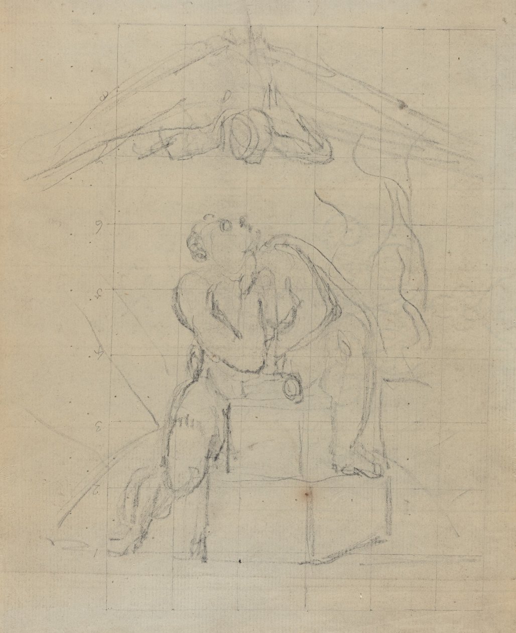 Los a jeho přízrak [verso] od William Blake