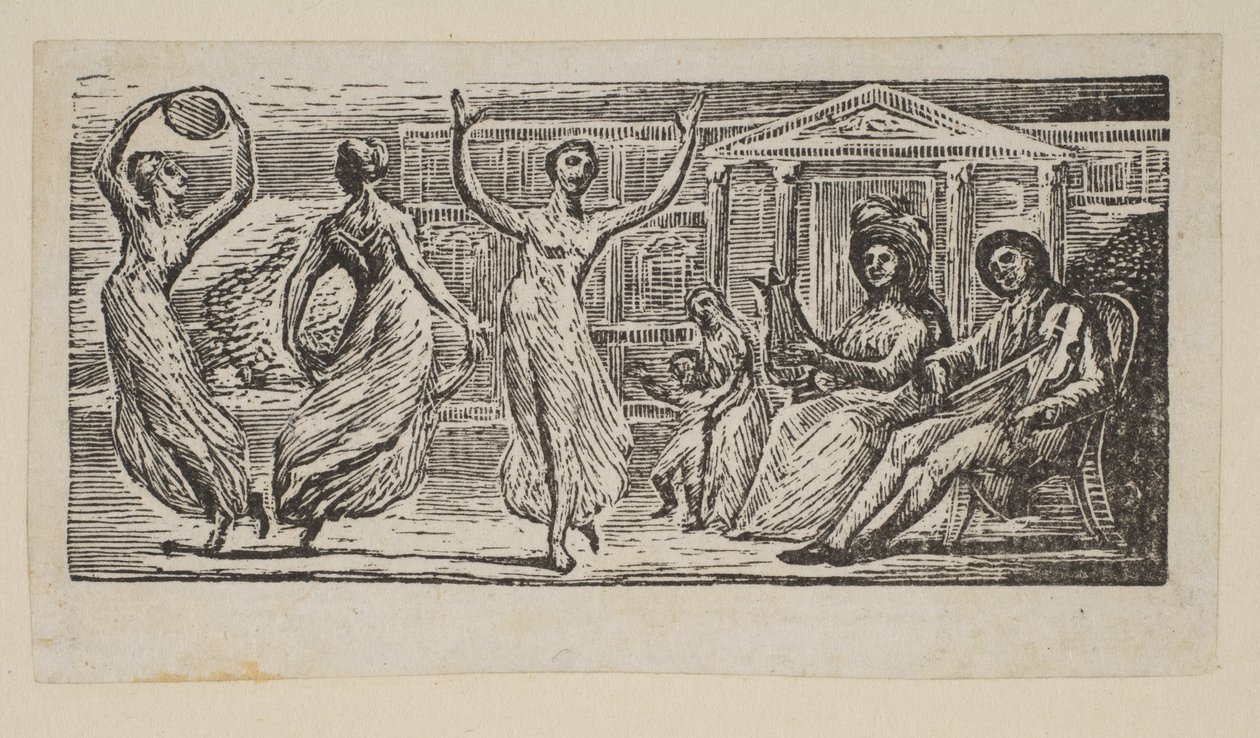 Menalcus Watching Women Dance, z Thornton