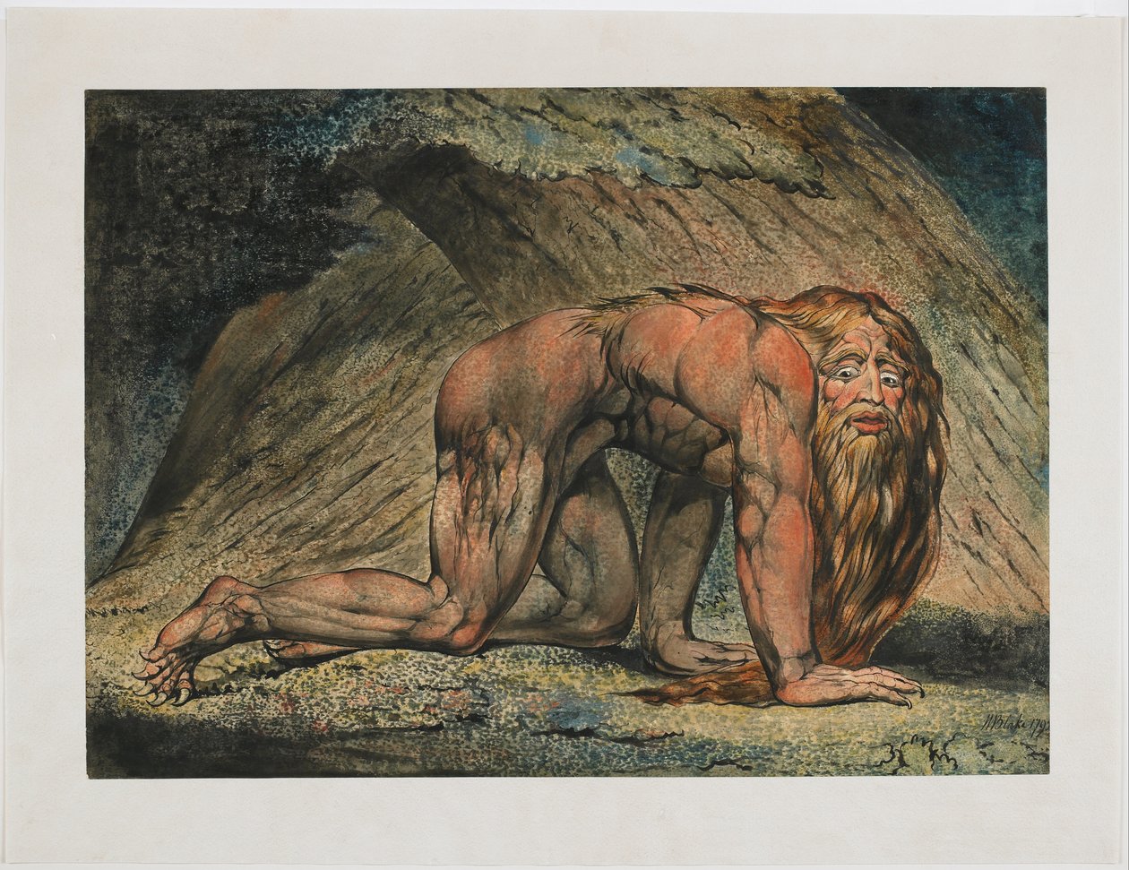 Nebúkadnesar od William Blake
