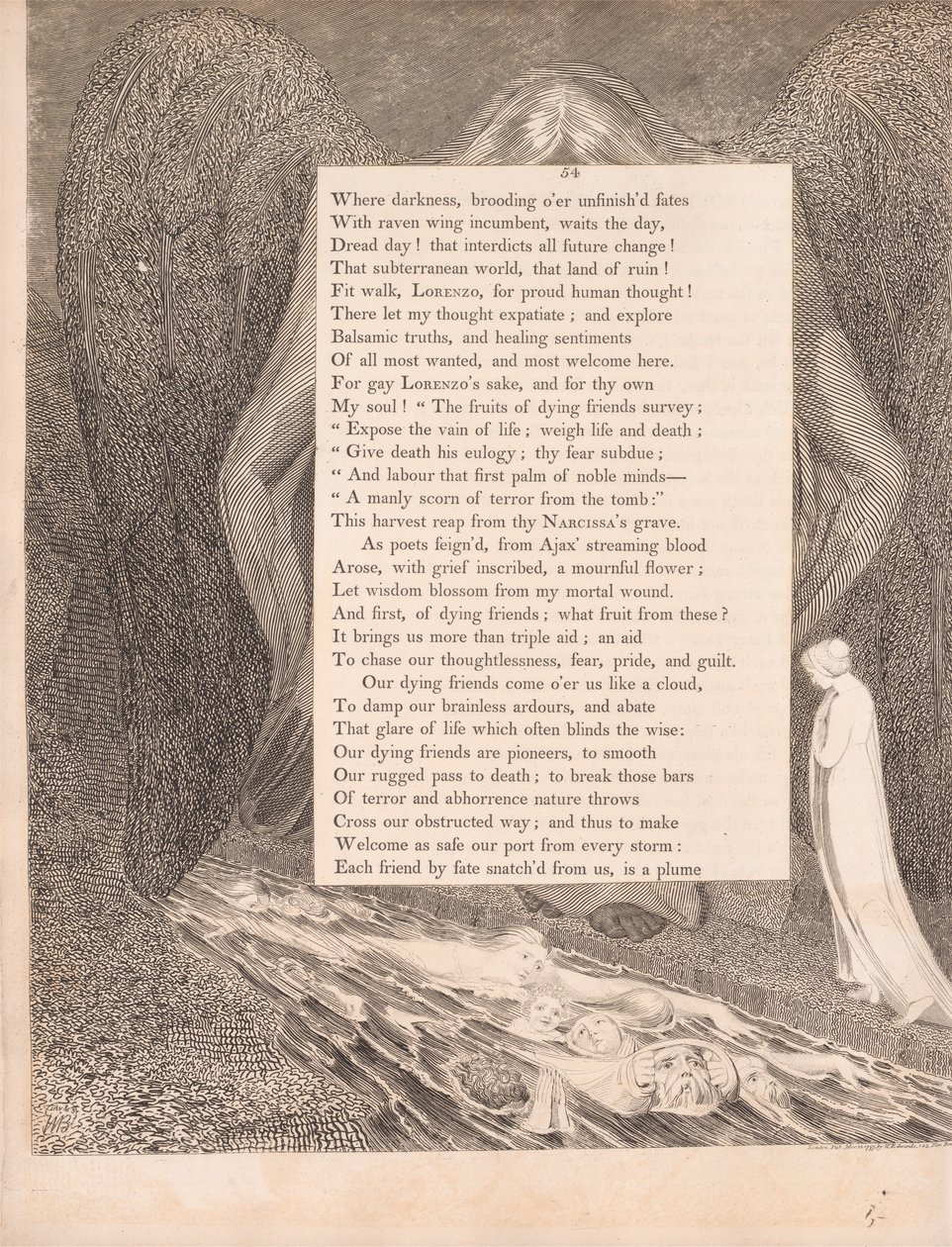Talíř 27 (strana 54): „Údolí smrti! to tiché Cimmerian údolí
