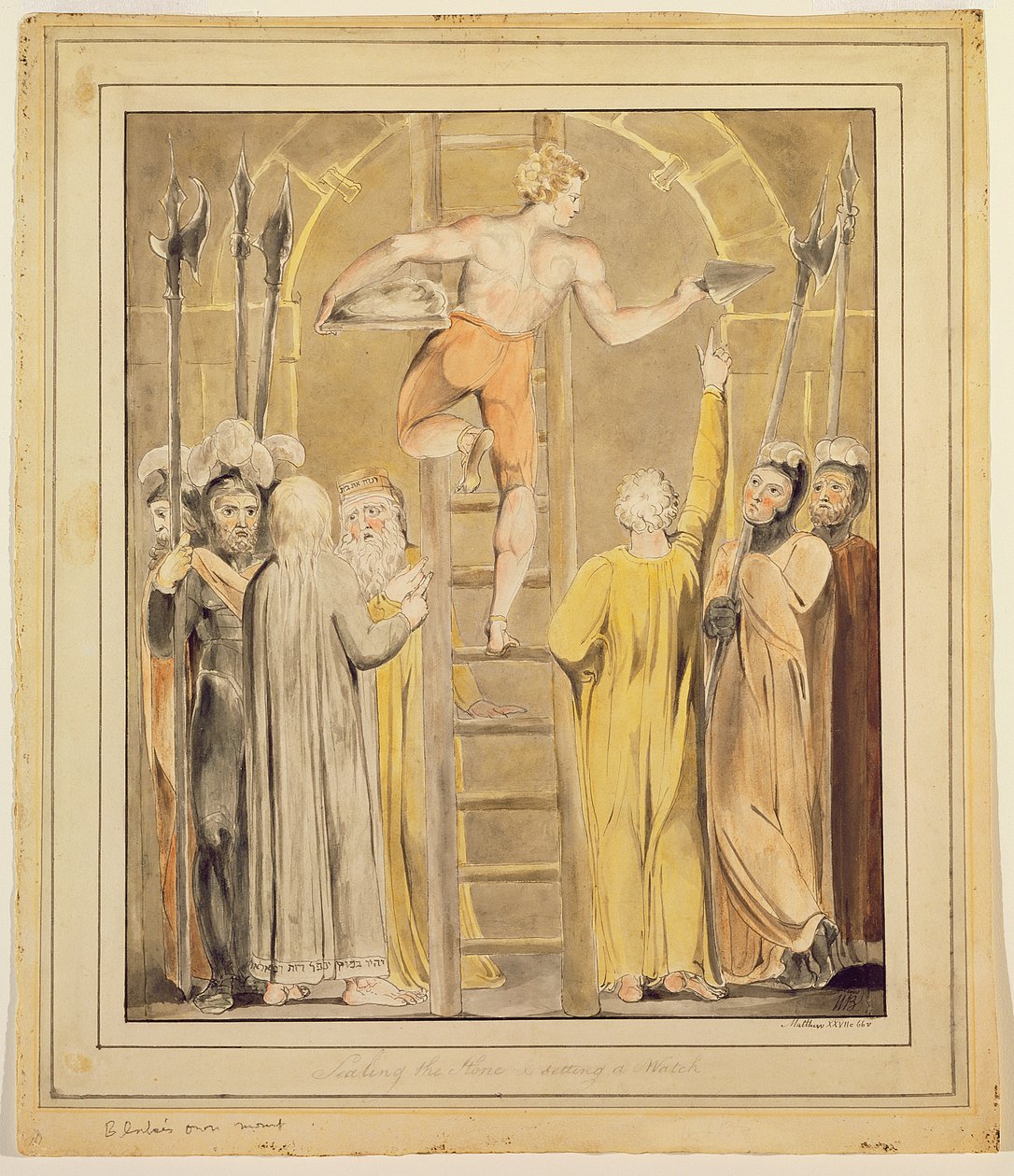 Zapečetění kamene a nastavení hodinek od William Blake