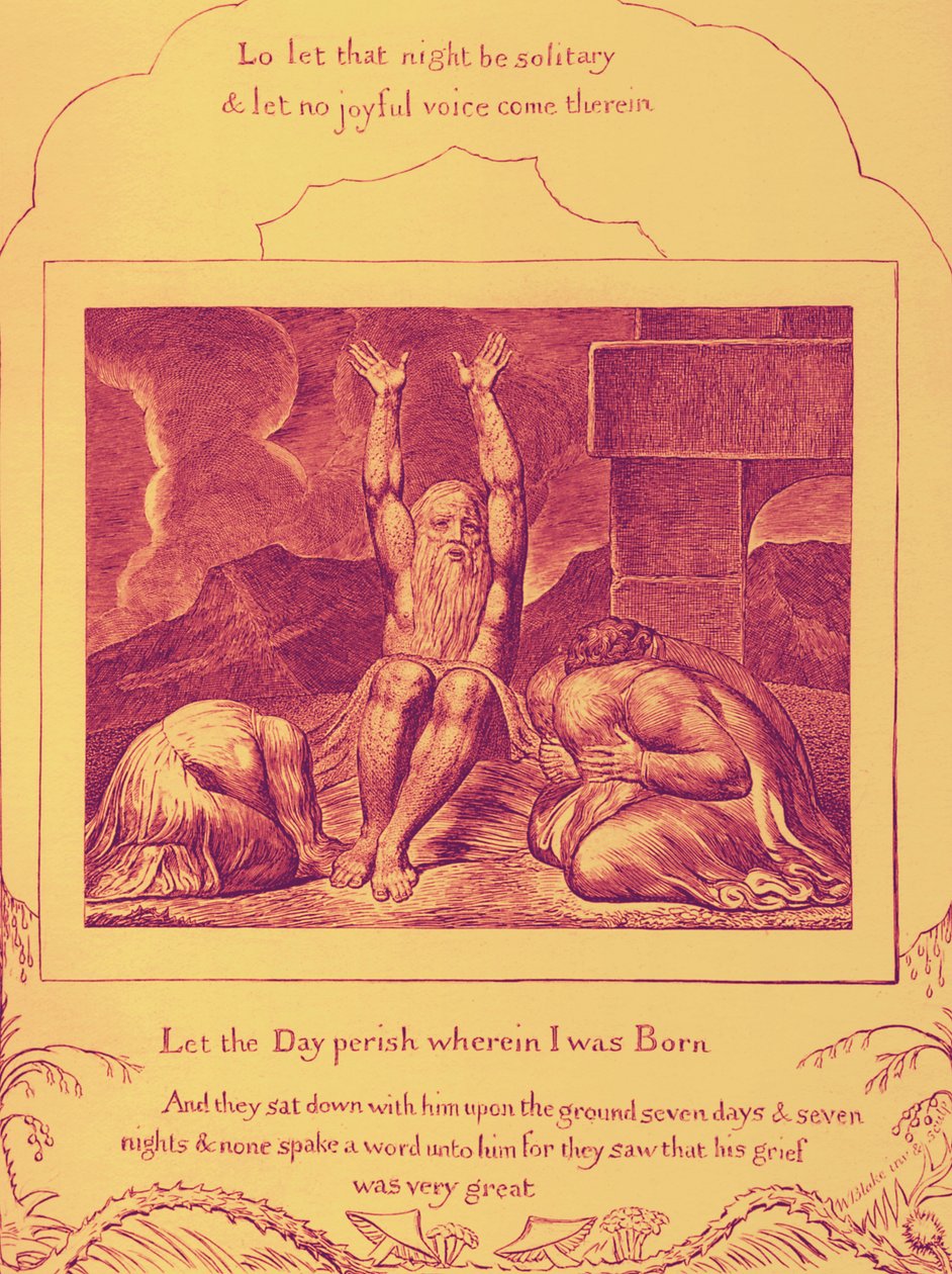Ilustrace The Book of Job od Williama Blakea od William Blake