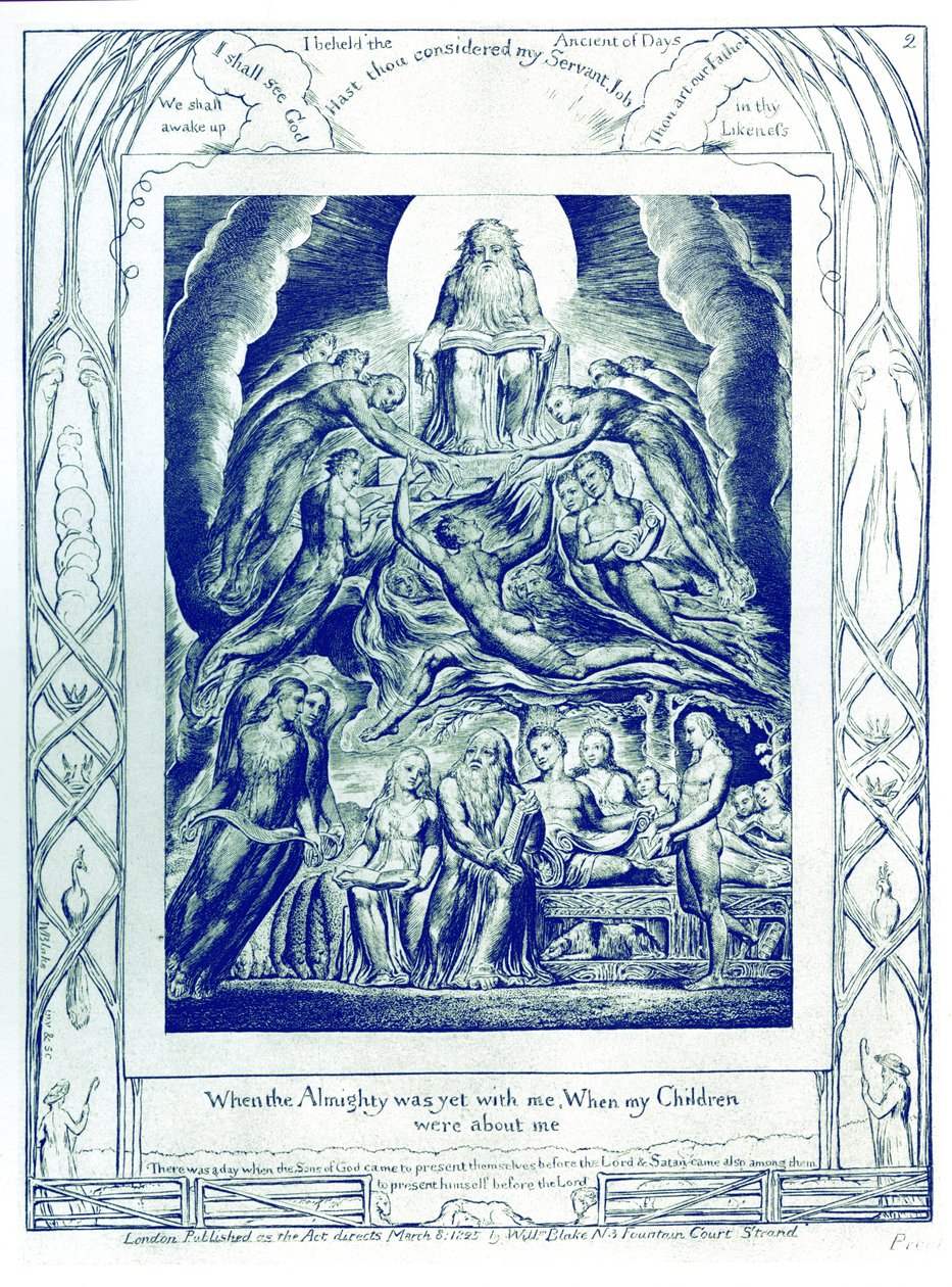Ilustrace The Book of Job od Williama Blakea od William Blake