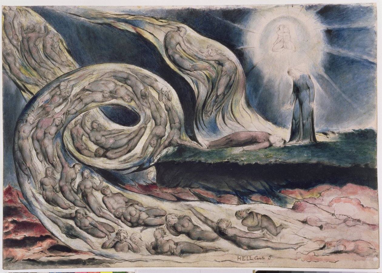 Kruh chtivých od William Blake