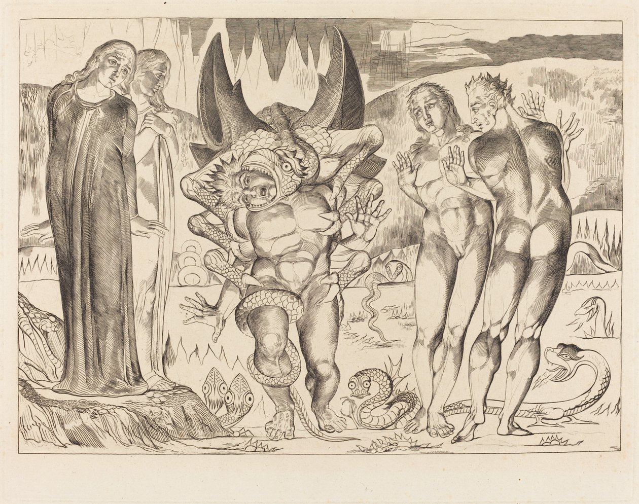The Circle of the Thieves; Agnolo Brunelleschi Attacked by a Six-Footed Serpent   1235376   cs       czech Successfully Translated  Original: Man in a Fantastic Helmet, c. 14701480. Translat: Man in a Fantastic Helmet, c. 14701480. 1206622 cs czech Success od William Blake