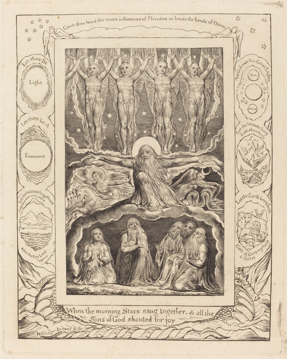 Stvoření od William Blake