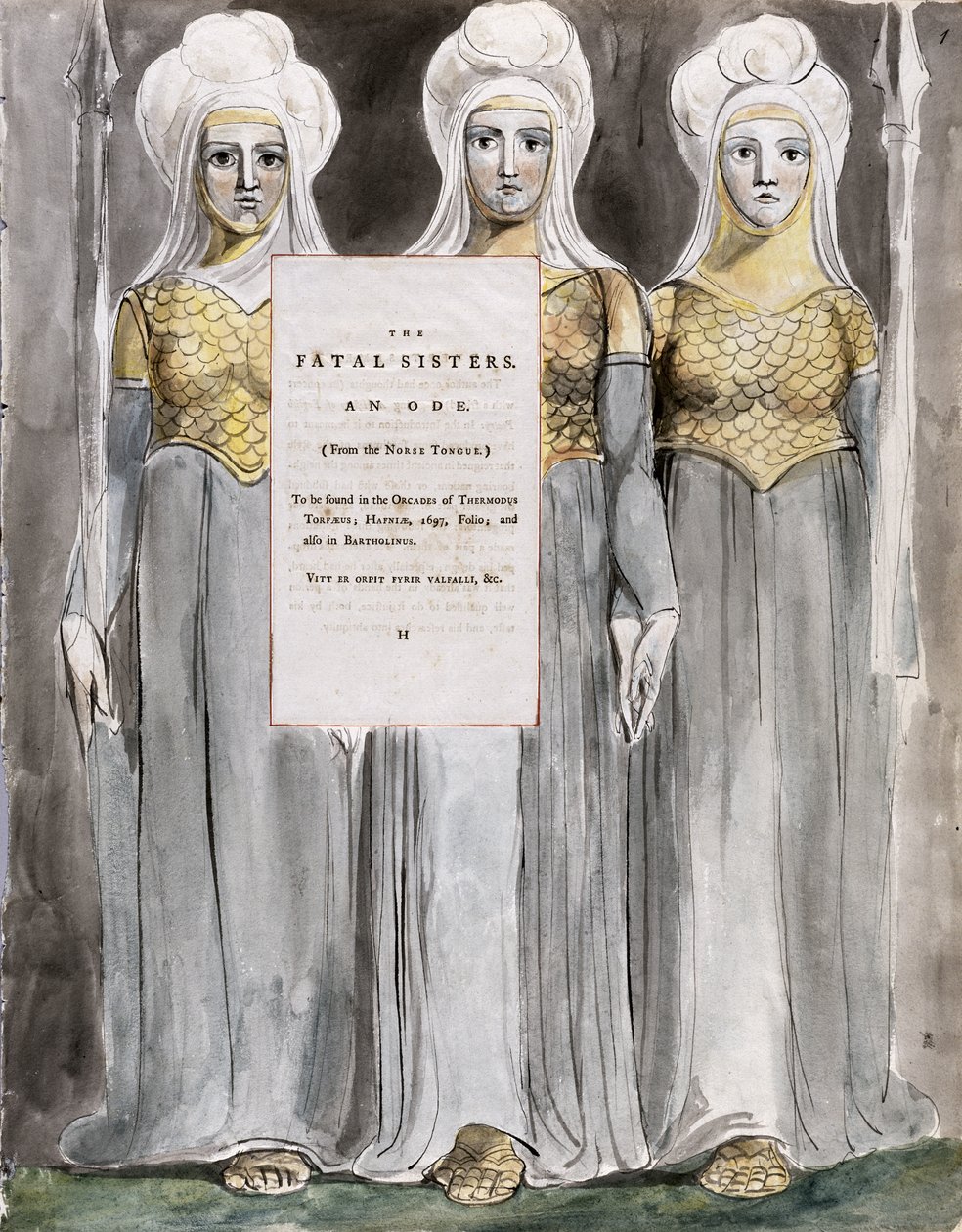 The Fatal Sisters, design 67 z 
