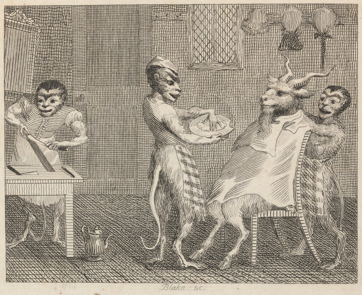 Koza bez vousů od William Blake