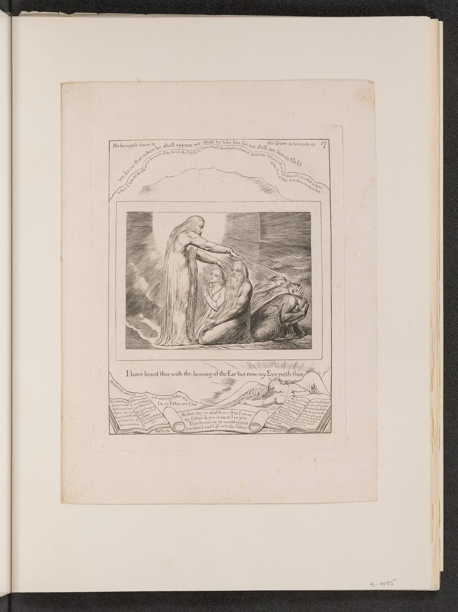 Vidění Krista, 1825. od William Blake