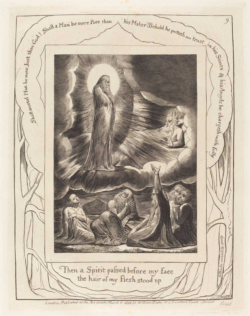 Vize Eliphaze od William Blake