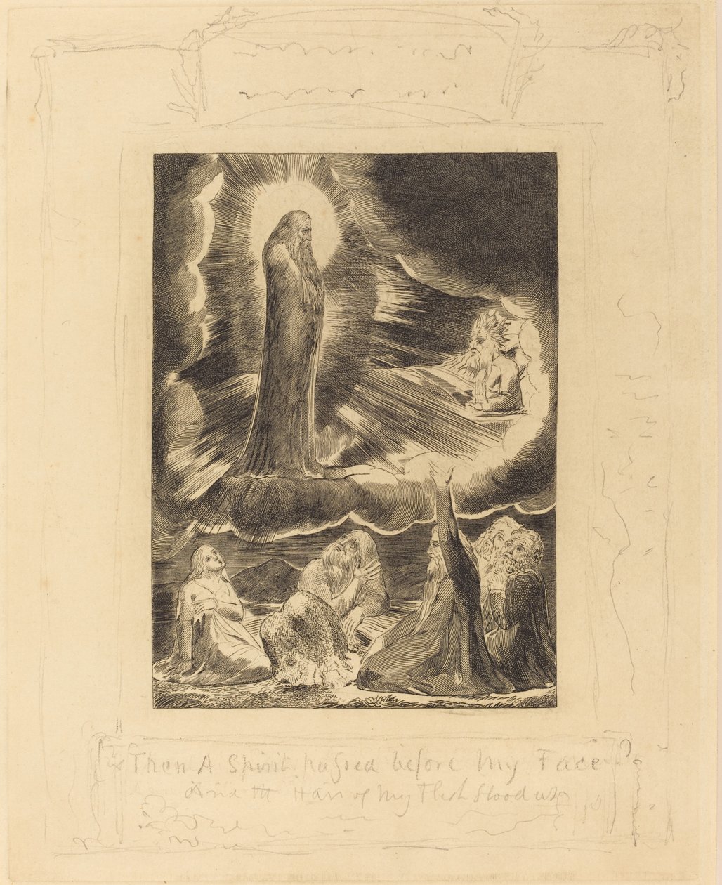 Vize Eliphaze od William Blake