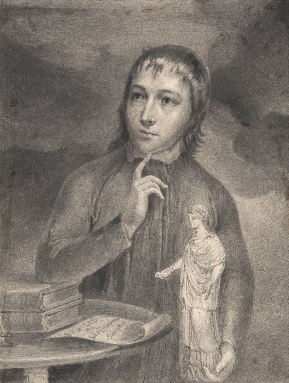 Thomas Alphonso Hayley, kresba polopostavy od William Blake
