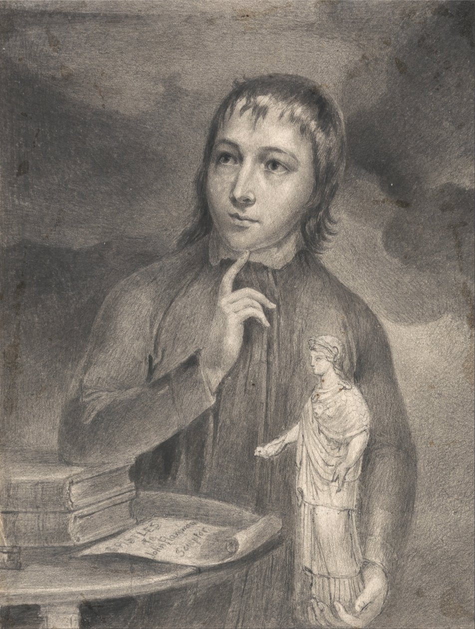 Thomas Alphonso Hayley, Kresba v polovině délky od William Blake